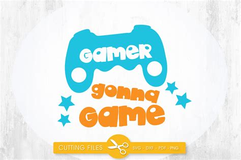 Download Gamers Gonna Game Silhouette